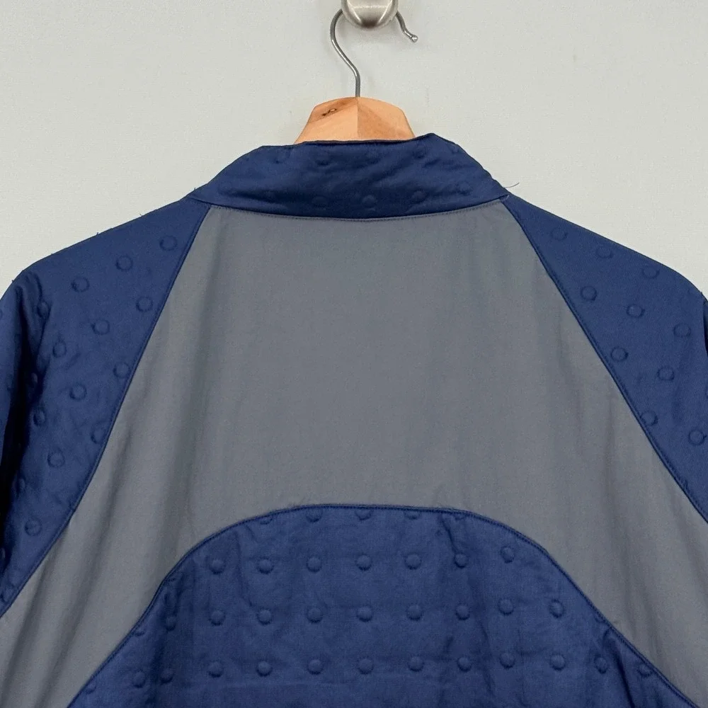 Nike Jordan Clot Jacket Mens XL Blue Grey Red Tie CNY Techwear Streetwear Sporty